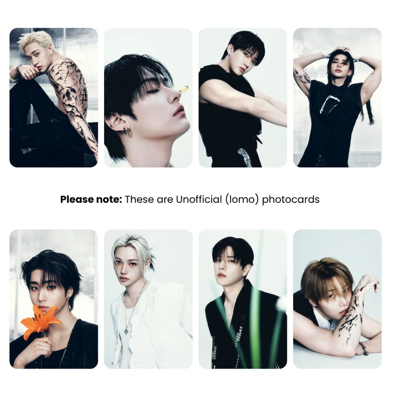 Stray Kids This & That (SET A) Photocards | Fan-made KPop Collectible