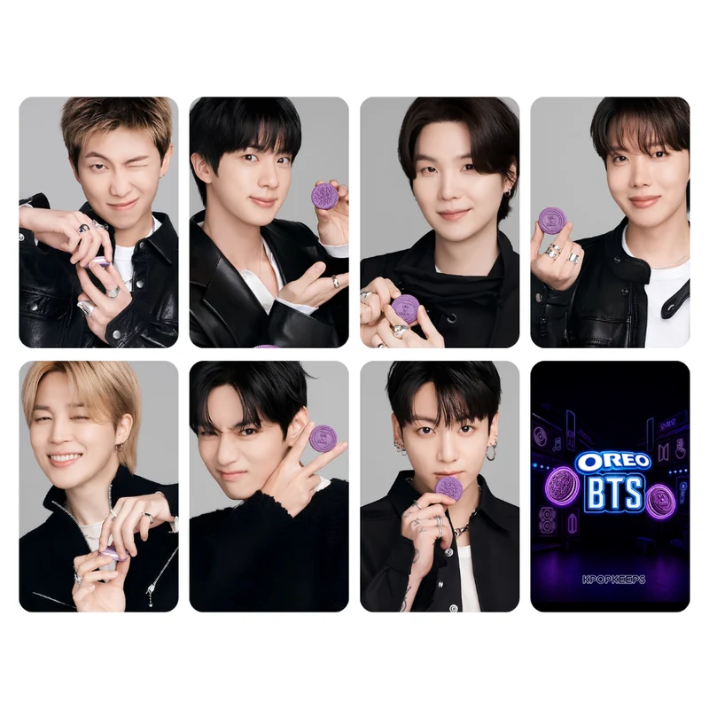 BTS x Oreo Photocard Set | K-Pop Collectible