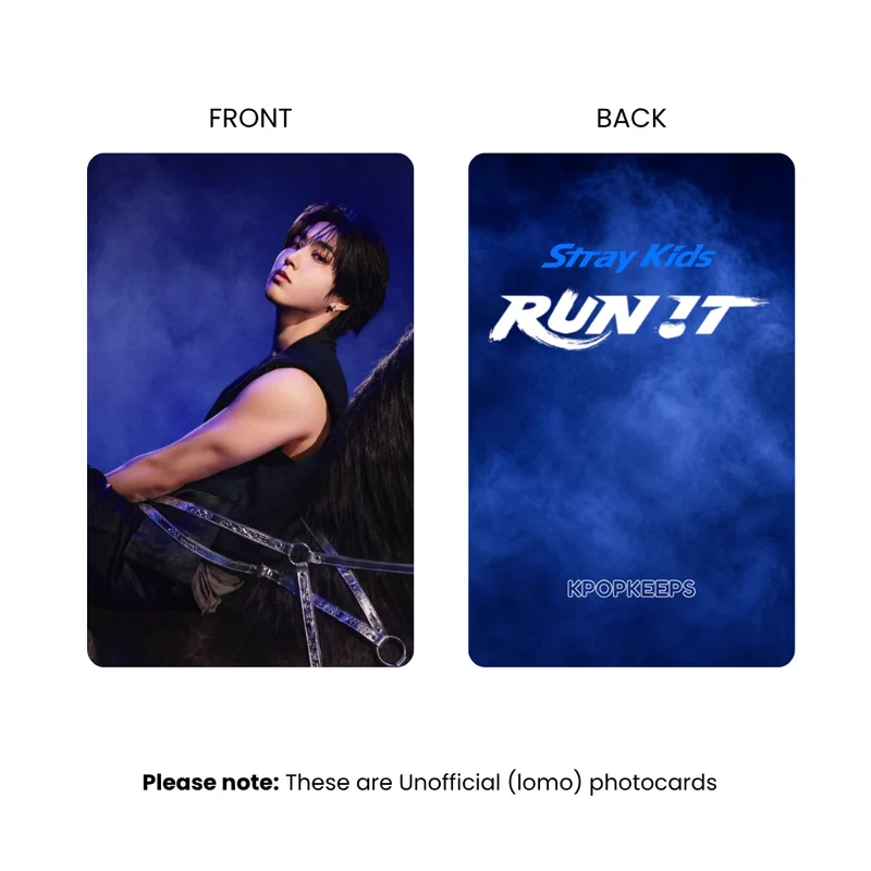 Stray Kids RUN IT World Tour (Set B) Photocards | KPop Collectible