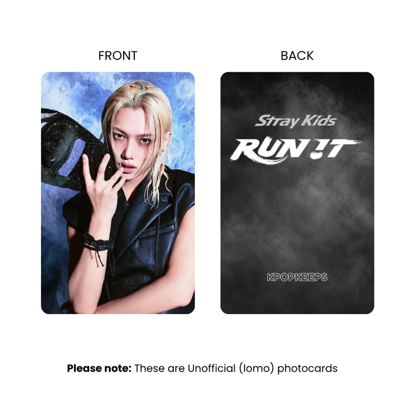 Stray Kids RUN IT World Tour (Set B) Photocards | KPop Collectible