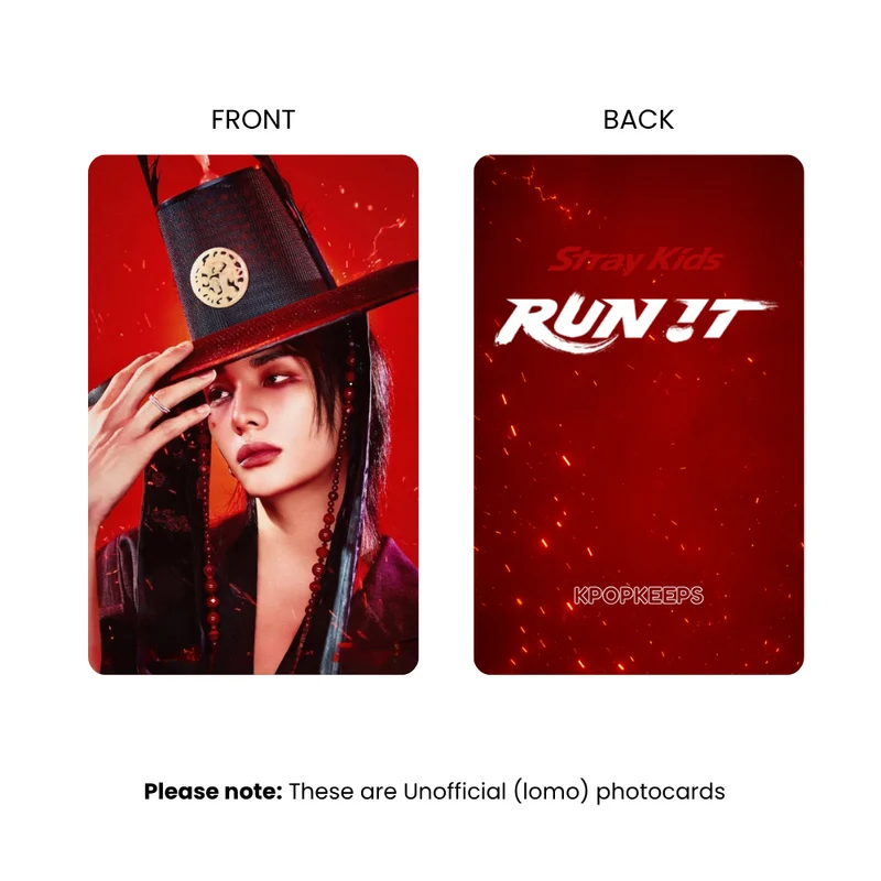 Stray Kids RUN IT World Tour (Set A) Photocards | KPop Collectible