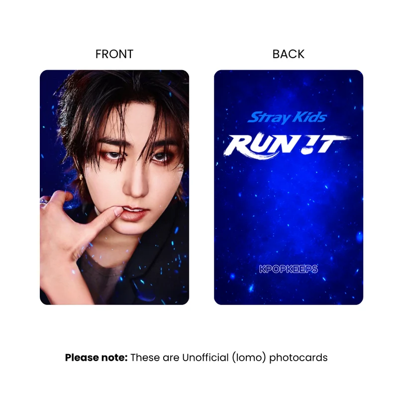 Stray Kids RUN IT World Tour (Set A) Photocards | KPop Collectible