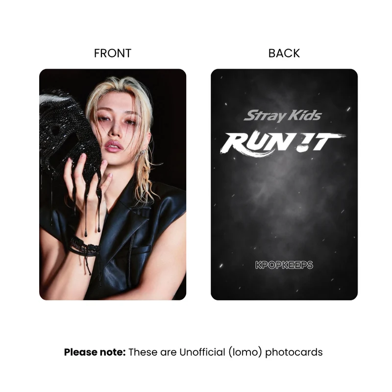 Stray Kids RUN IT World Tour (Set A) Photocards | KPop Collectible