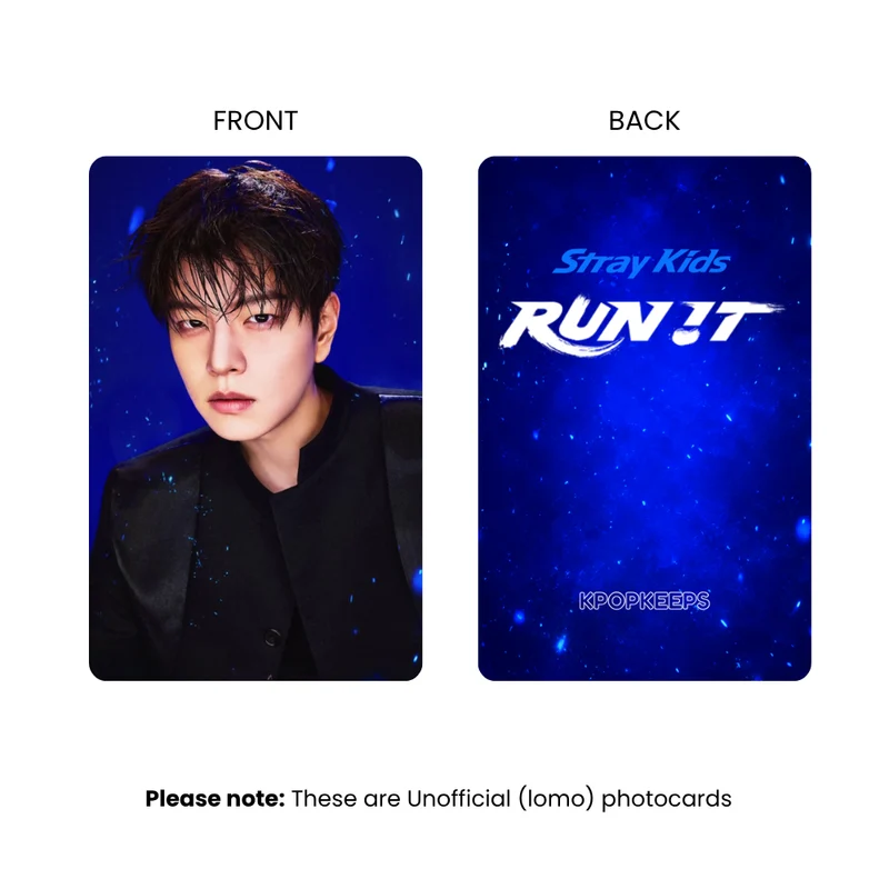 Stray Kids RUN IT World Tour (Set A) Photocards | KPop Collectible
