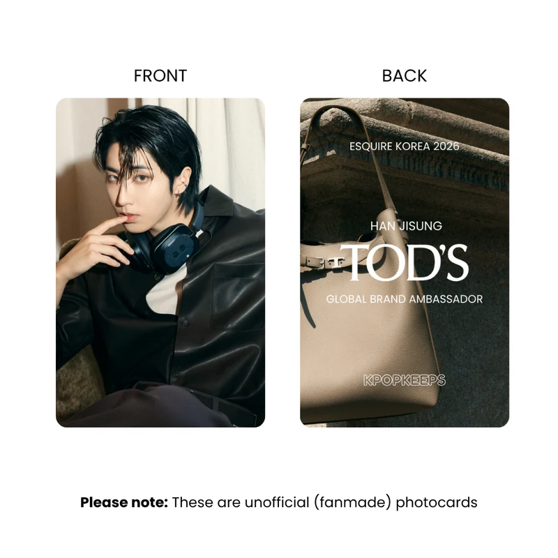 Stray Kids HAN X TOD's Photocard Set | K-Pop Collectible