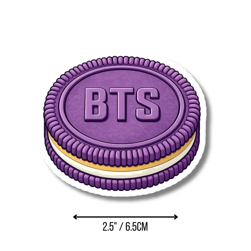 BTS Limited Edition Oreo Stickers (Set of 3)