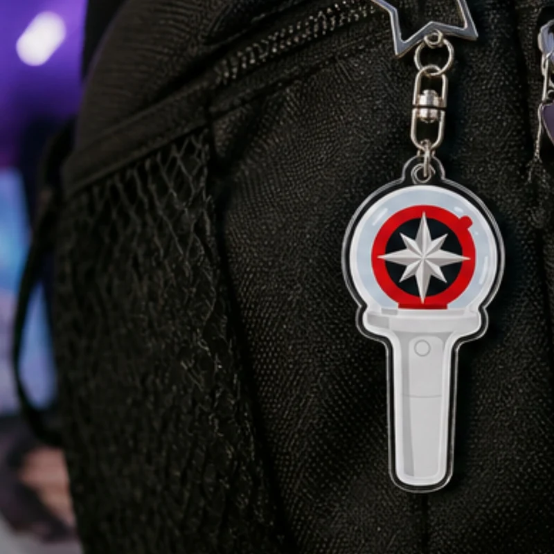 Stray Kids Lightstick Acrylic Keychain