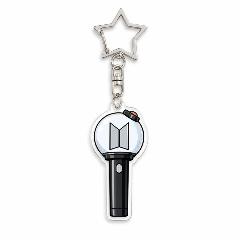 BTS ARMY Bomb Lightstick Acrylic Keychain