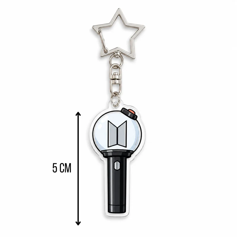 BTS ARMY Bomb Lightstick Acrylic Keychain
