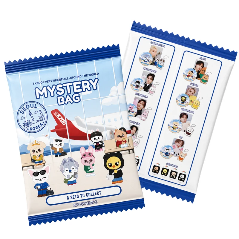 [KOREA VER.] Stray Kids SKZOO Everywhere All Around The World Mystery Bag