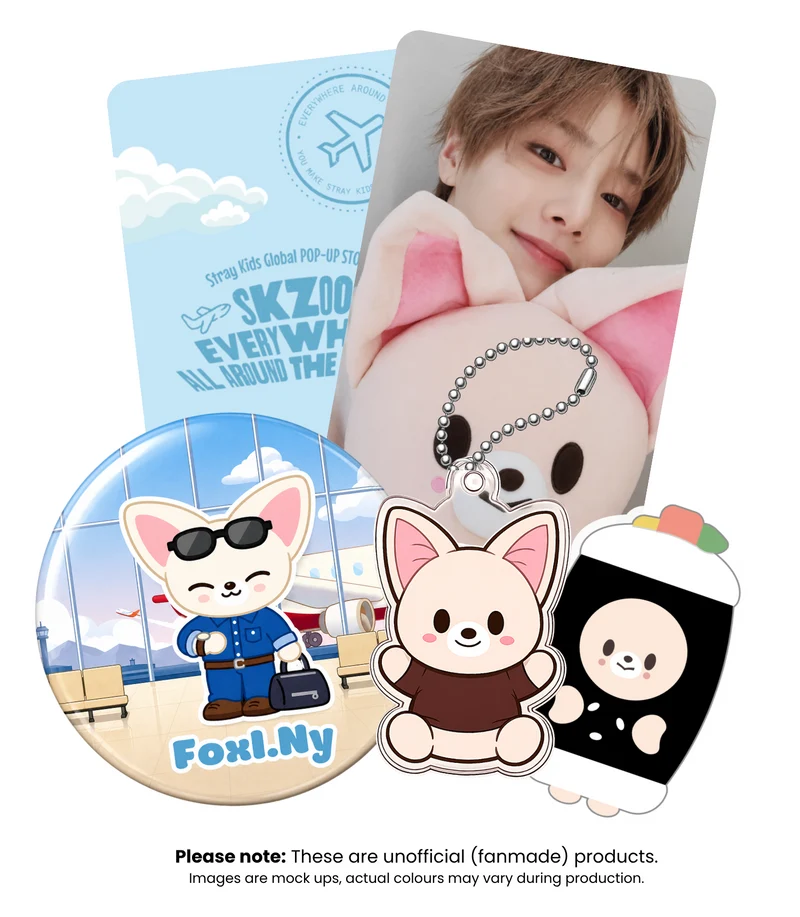 [KOREA VER.] Stray Kids SKZOO Everywhere All Around The World Mystery Bag