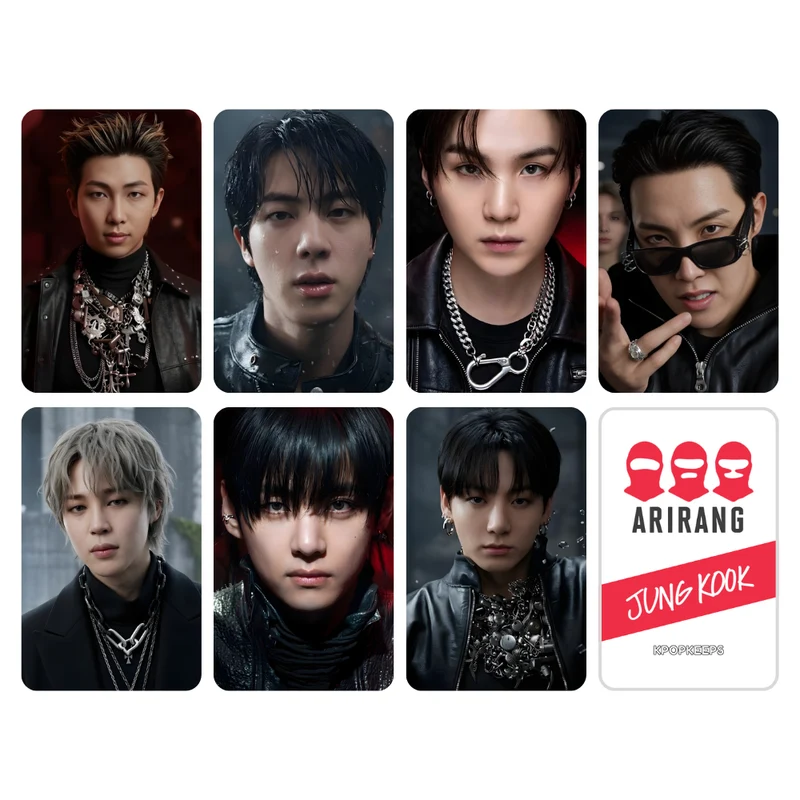 BTS Arirang Hooligan Photocards | K-Pop Collectible