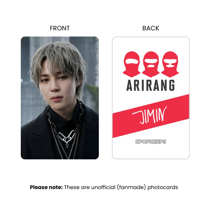 BTS Arirang Hooligan Photocards | K-Pop Collectible