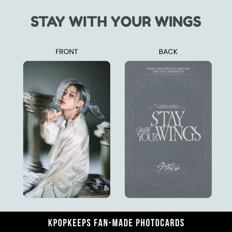 Stray Kids STAY With Your Wings Photocards | KPop Collectible