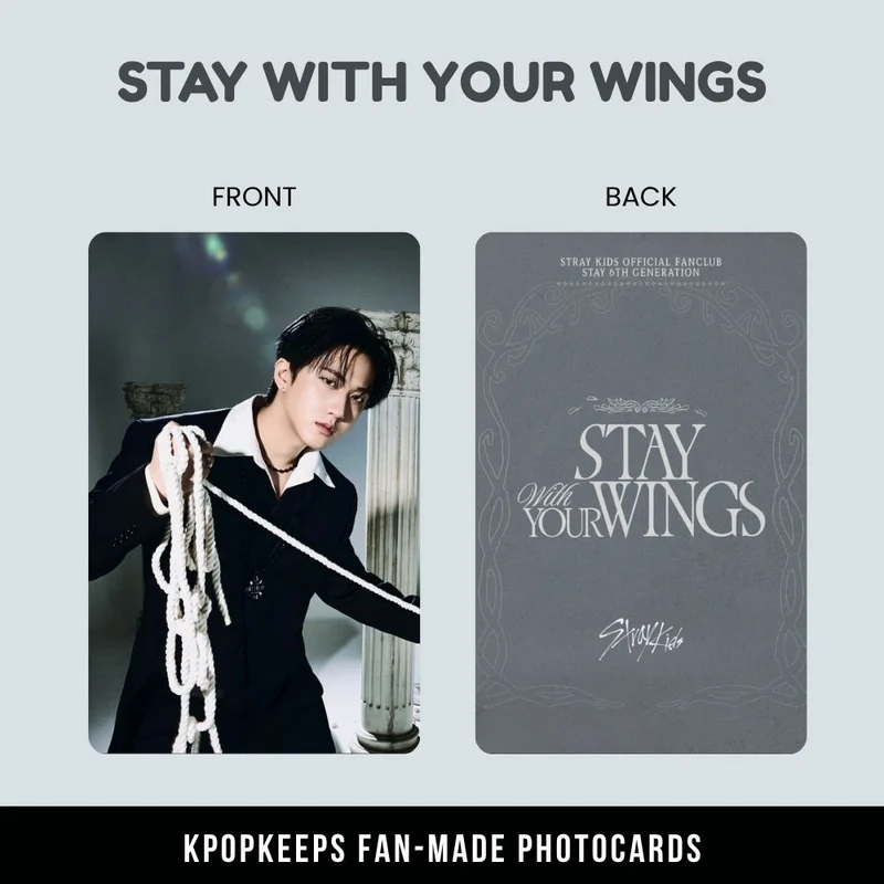 Stray Kids STAY With Your Wings Photocards | KPop Collectible