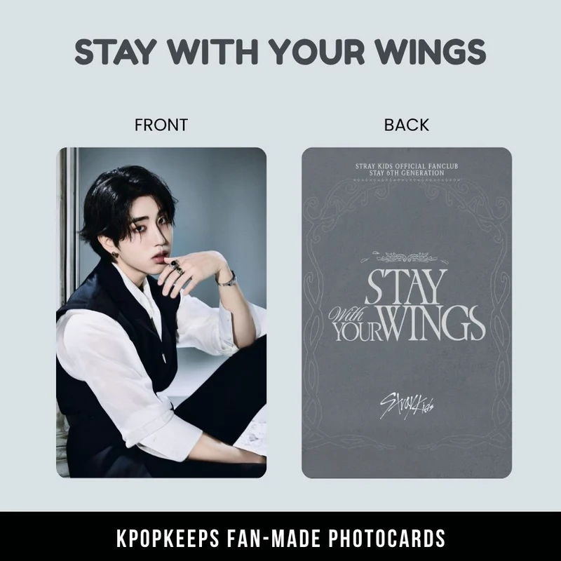 Stray Kids STAY With Your Wings Photocards | KPop Collectible