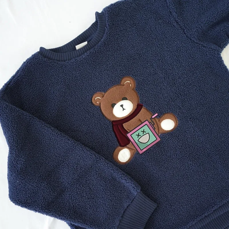 BTS - Bangtan Bear JHope (Women's Sherpa Sweatshirt)