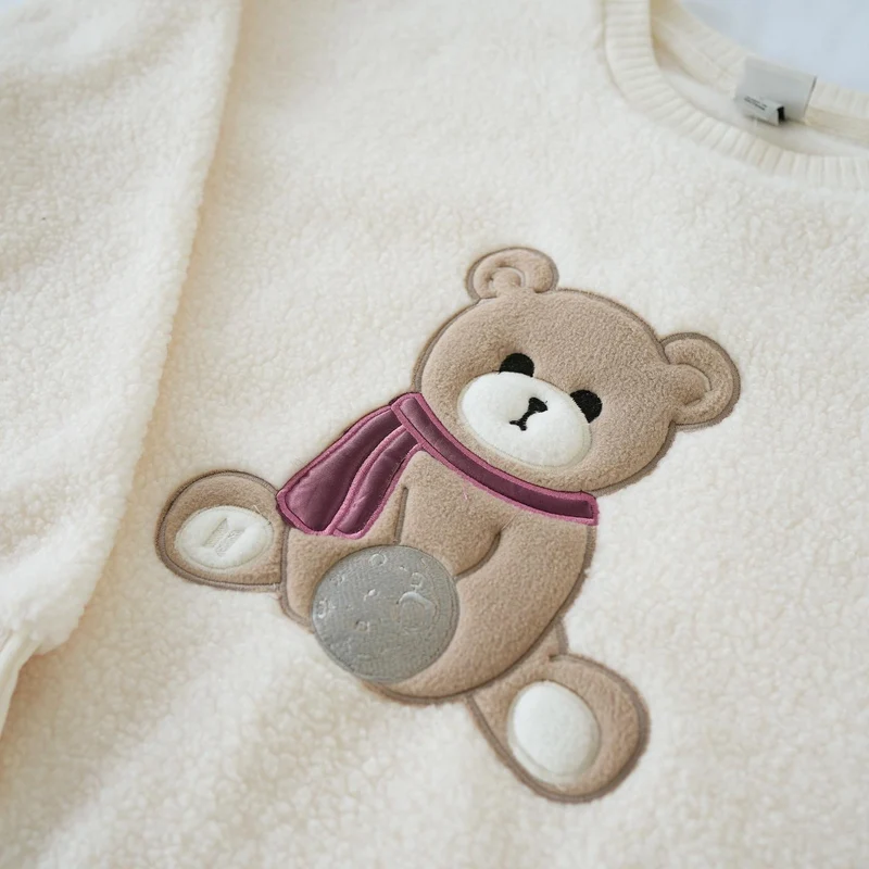 BTS - Bangtan Bear Jin (Women's Sherpa Sweatshirt)