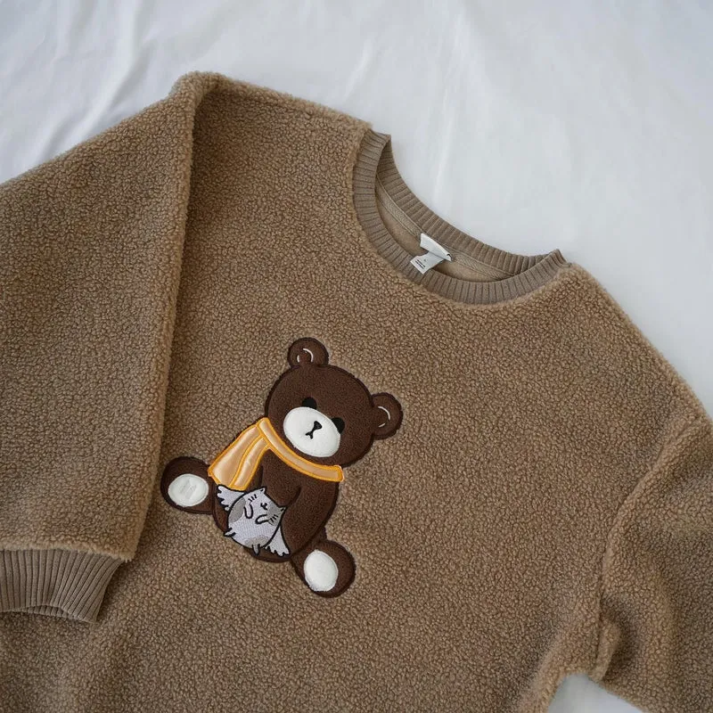 BTS - Bangtan Bear Jimin (Women's Sherpa Sweatshirt)