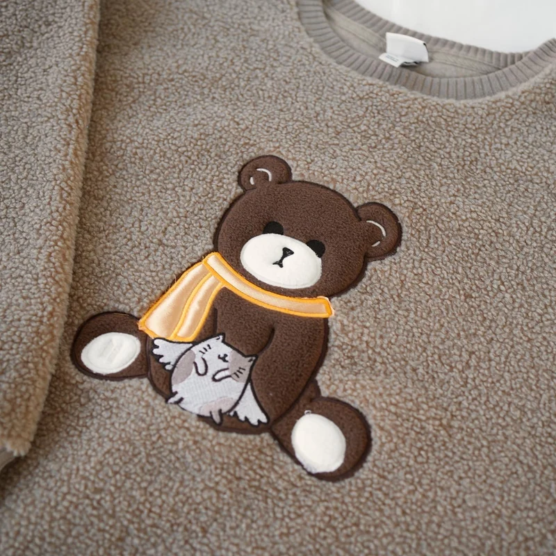 BTS - Bangtan Bear Jimin (Women's Sherpa Sweatshirt)