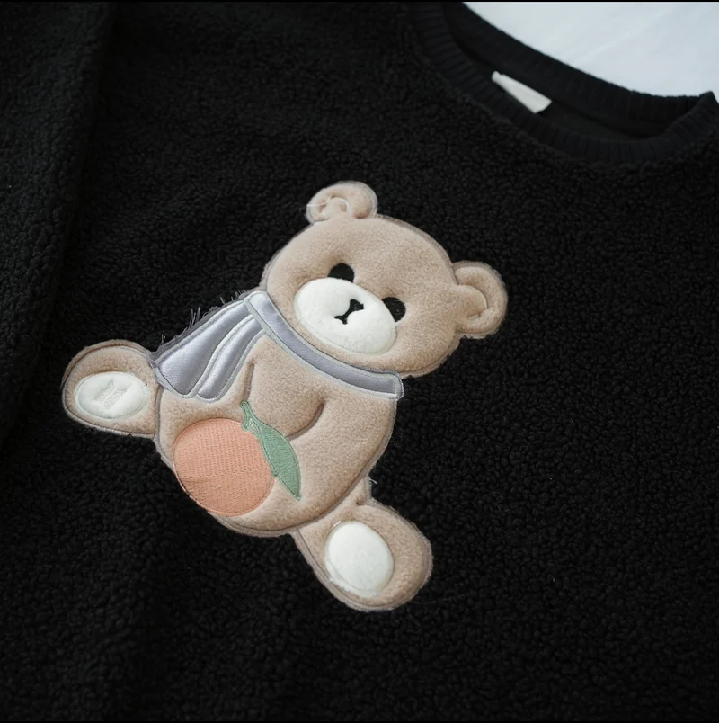 BTS - Bangtan Bear Suga (Women's Sherpa Sweatshirt)