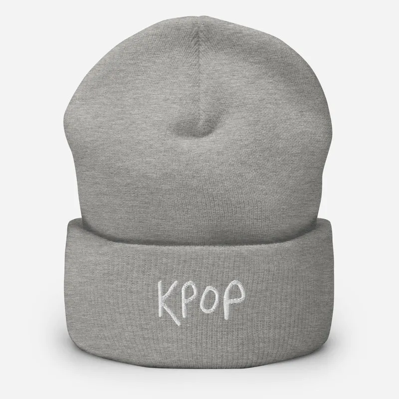 Team KPOP Cuffed Beanie