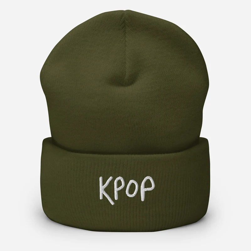 Team KPOP Cuffed Beanie