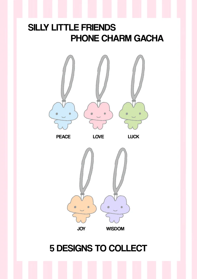 Silly little guys keychain blind bag