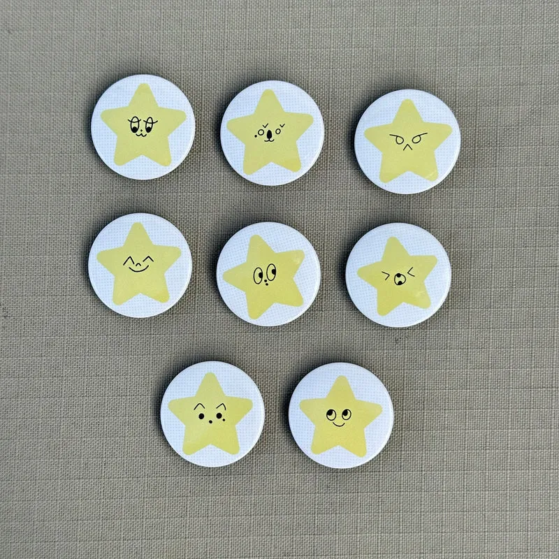 nct 127 starfish mini badges