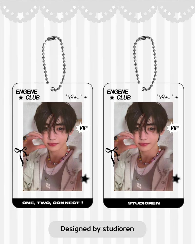Enhypen acrylic photocard holder