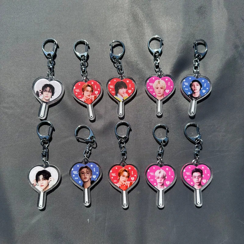 NCT Picket fan keychains
