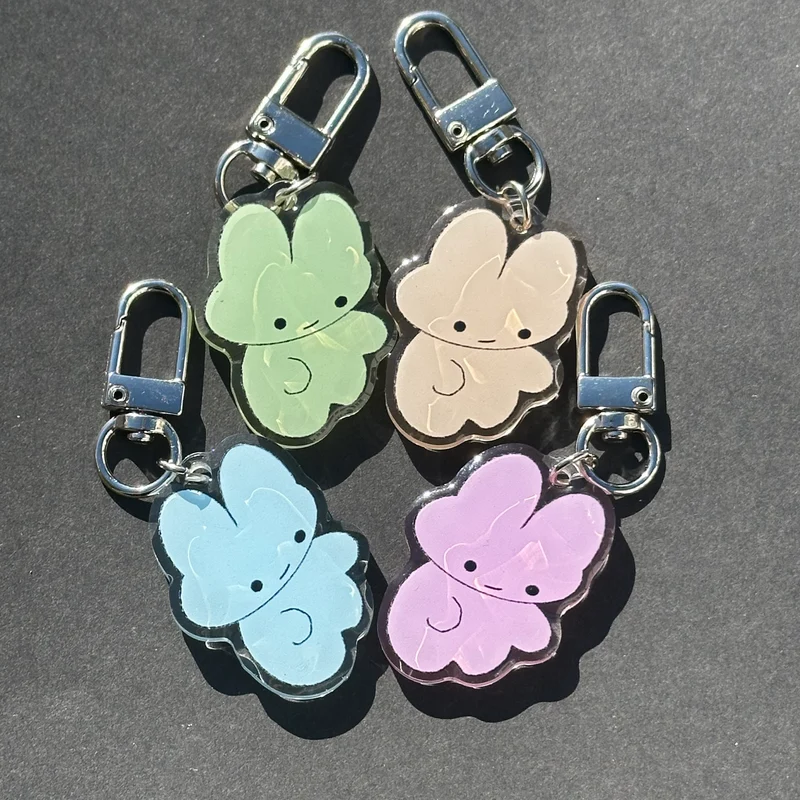 Jelly OC Bunny Keychains