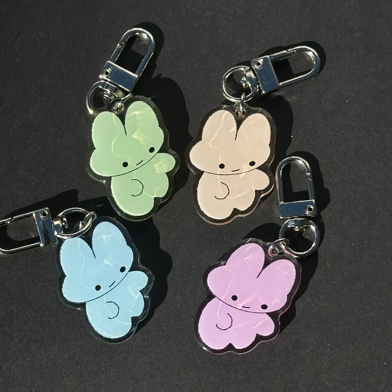 Jelly OC Bunny Keychains