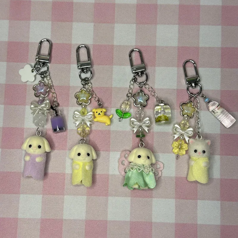 Sylvanian family handmade keychains