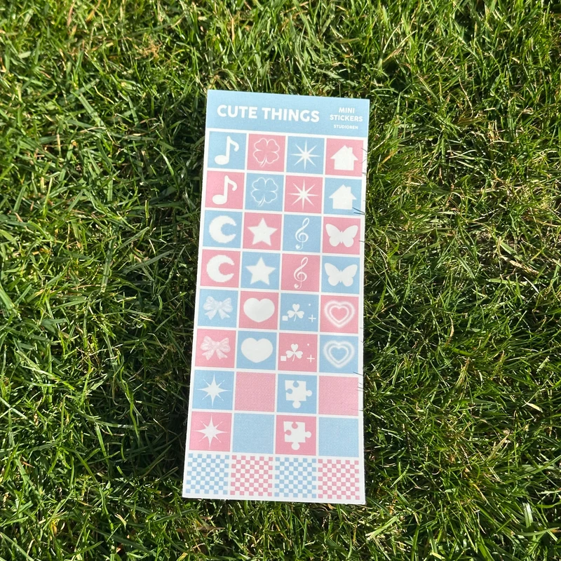Cute things deco sticker sheet