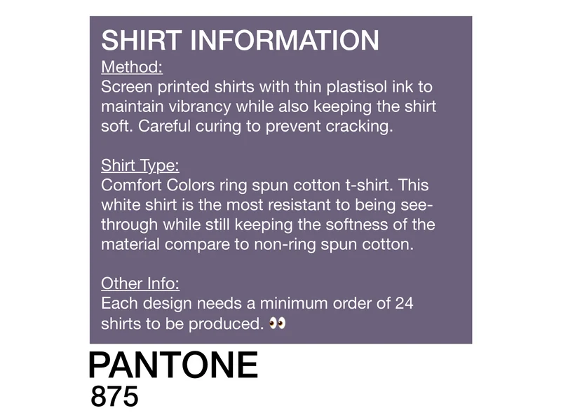 BTS PANTONE 875 - Stay Alive (In-Stocks)