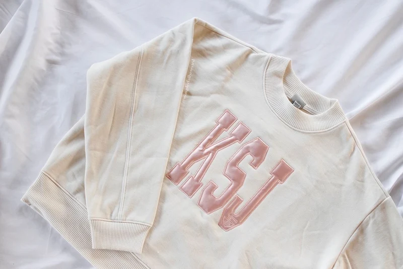 BTS Original Initials (With Satin Fabric Filling)