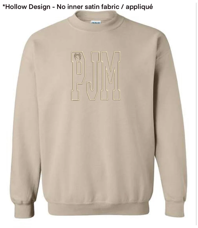 BTS - Hello I'm ____ (7 Initials Hollow Design Sweatshirts)
