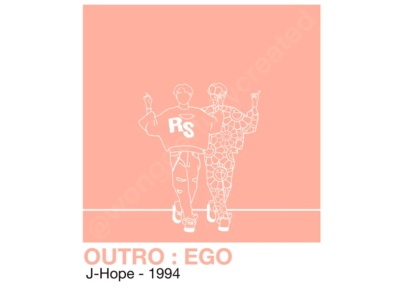 BTS PANTONE 875 - Outro : Ego (In-Stocks)