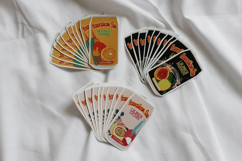 Hawaiian Sun Vinyl Stickers