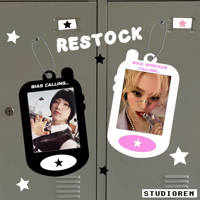 Bias/bias wrecker acrylic photocard holder