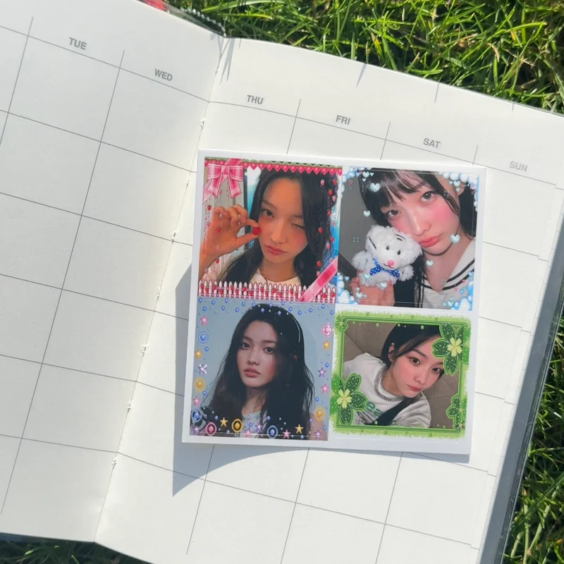 illit purikura sticker sheets