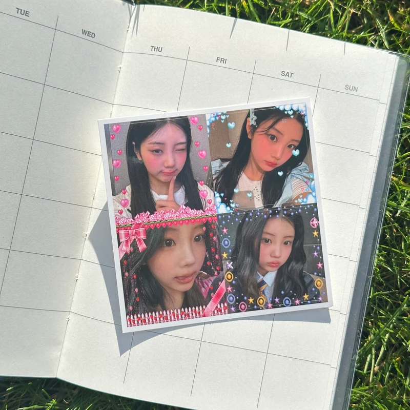 illit purikura sticker sheets