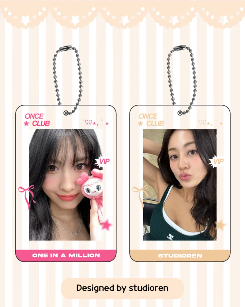 twice once photocard holder