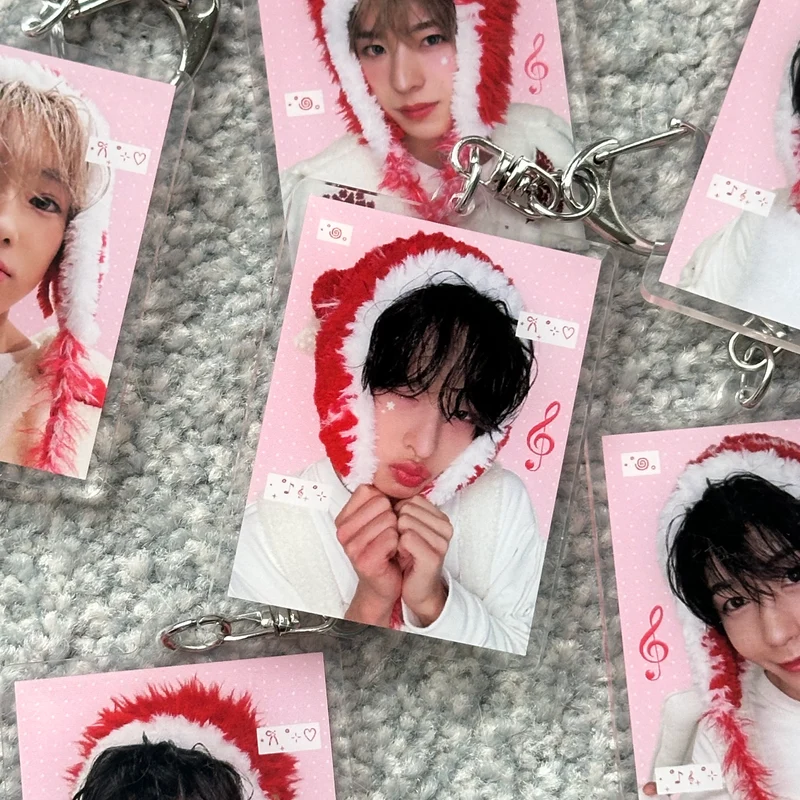 nct wish TT keychains
