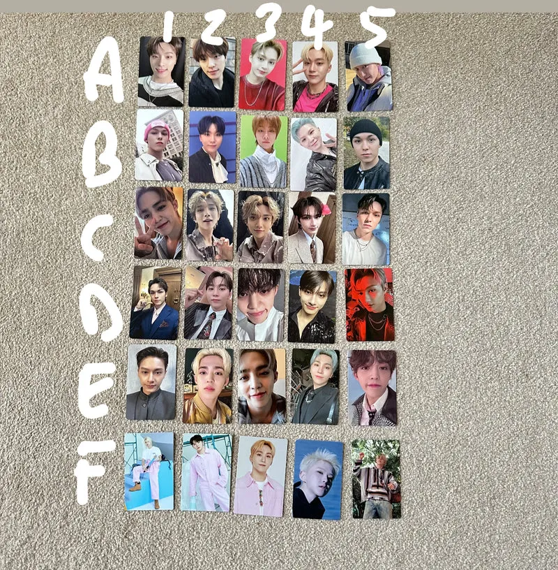 official seventeen photocards