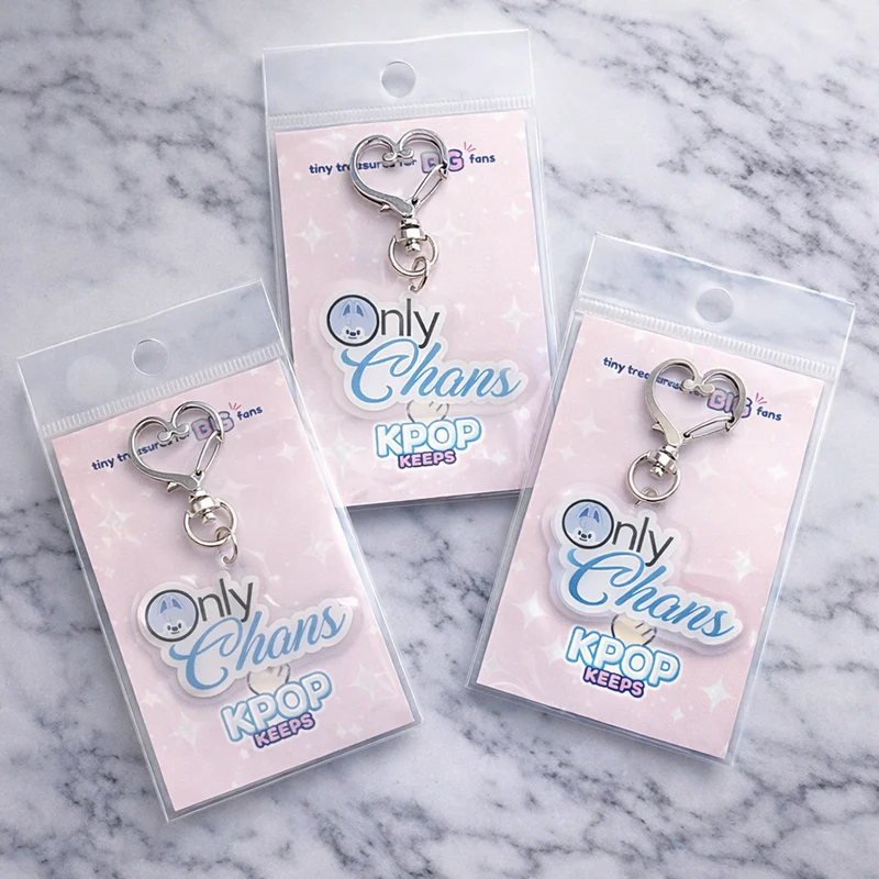 Stray Kids OnlyChans Acrylic Keychain | SKZ KPop Collectible Keyring merch