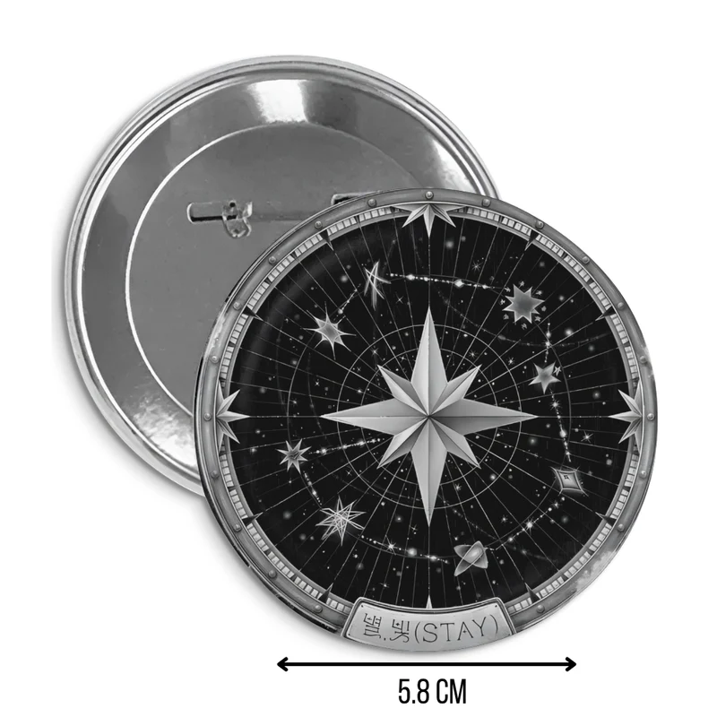 Stray Kids 8th Anniversary Inspired Pin Badge | SKZ K-Pop Collectible