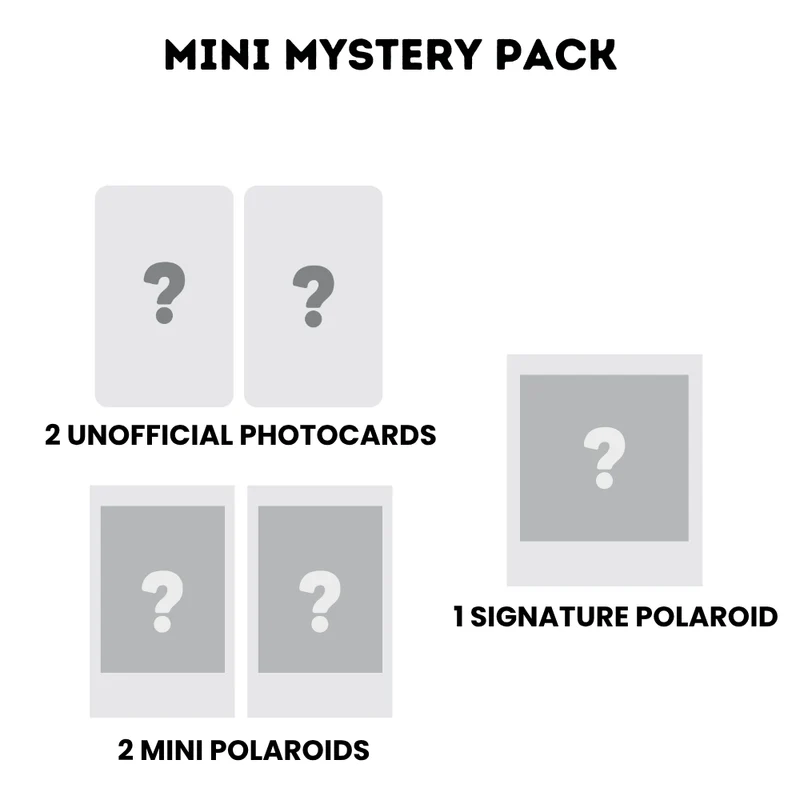 BTS Mystery Bias Packs | Kpop Mystery Prints | Mystery Photocards