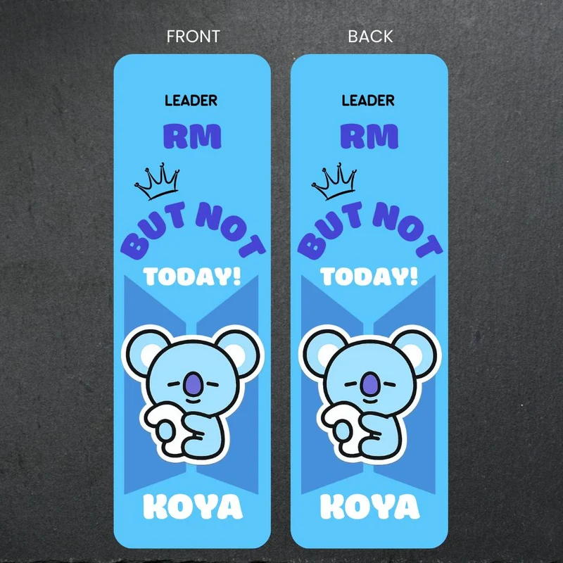 BTS Bookmarks | BT21 Quote Bookmarks | Kpop